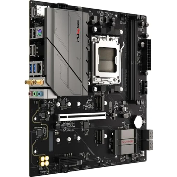 Sapphire PULSE A620AM, Micro-ATX Mainboard für AMD AM5 mit HDMI 1.4, DisplayPort 1.2 und M.2-Slots – Bild 2