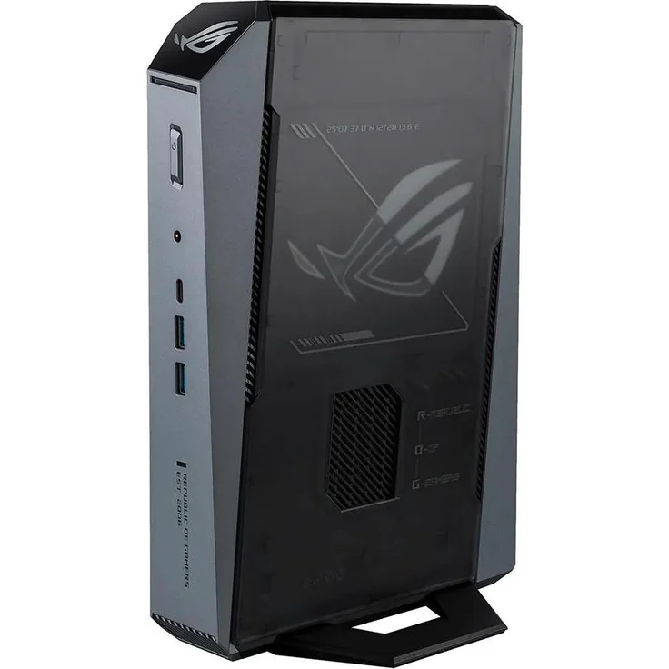 ASUS ROG GR70-N90043AN, Mini-PC mit AMD Ryzen 9 8940HX, 16 GB RAM, 1 TB SSD, GeForce RTX 5060, sternengrau, Windows 11 Home