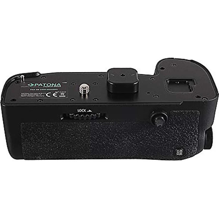 Patona Premium Batteriegriff DMW-BLF19 für Panasonic, ergonomisch, rutschsicher, Schwarz – Bild 2