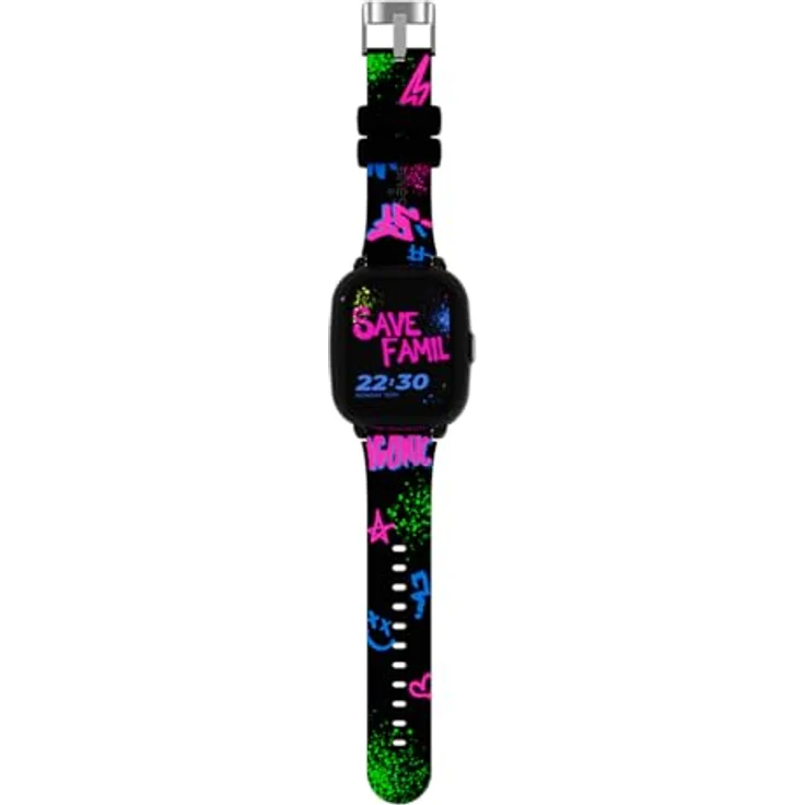 SaveFamily Iconic Plus 2 Smartwatch für Kinder, 4,52 cm Touchscreen, WLAN, GPS, SOS-Knopf, Vitalzeichenmonitor – Bild 3
