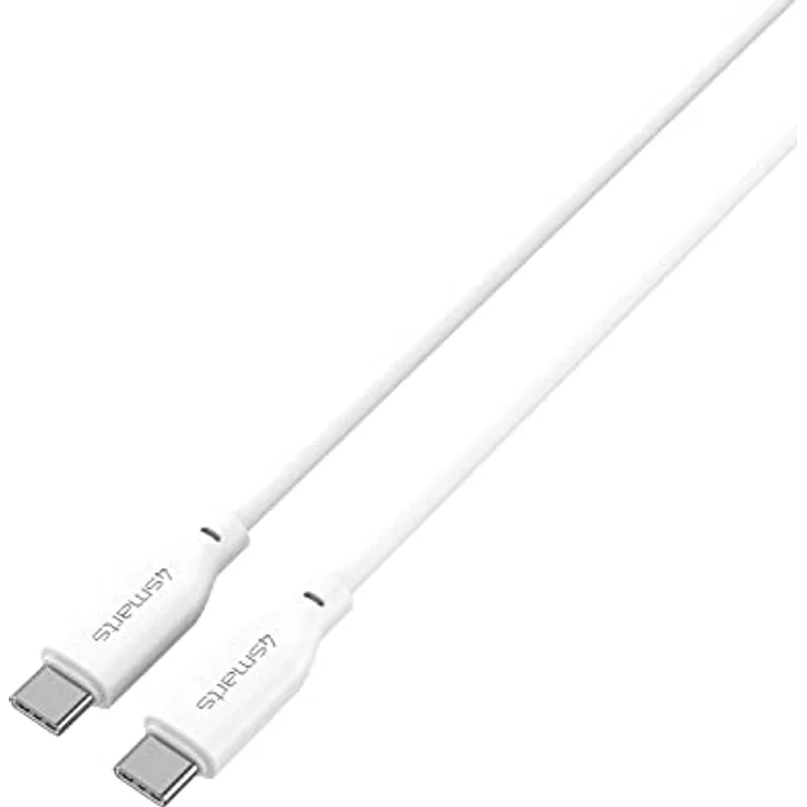 4Smarts USB-C / USB-C Silikon-Kabel, 1,5 m flexibel und robust, Schnellladefunktion bis 60 Watt, Datenübertragung bis 480 Mbit/s – Bild 3