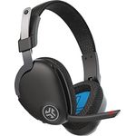 JLab JBuds Work Wireless Headset mit Mikrofon - Over-Ear Computer Headsets, Kopfhörer Verwendbar mit Kabel oder Kabellos 60+ Stunden Spielzeit - Multipoint Bluetooth Headset für PC, Laptop, Teams
