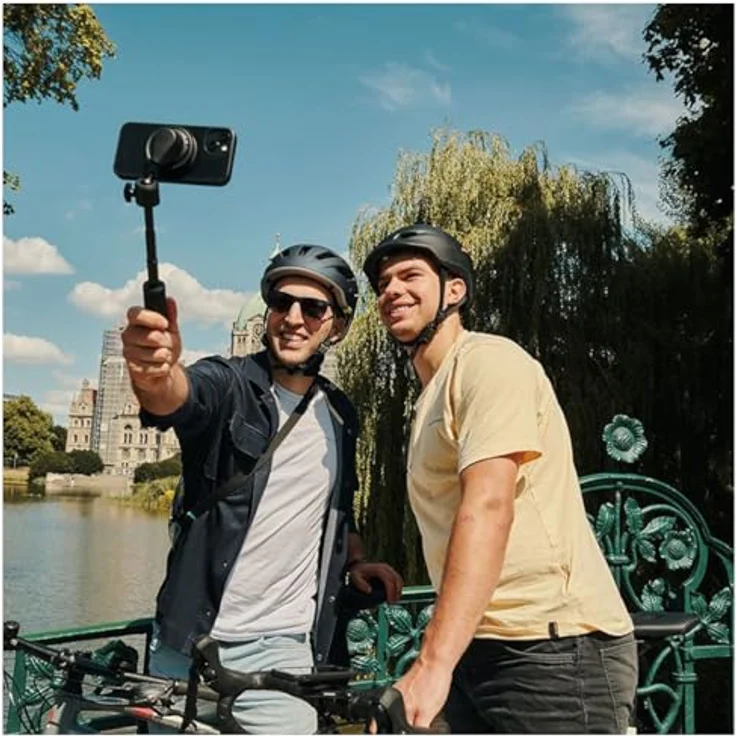Fidlock VACUUM Mini Tripod Base, Vakuum-magnetische Smartphone-Halterung mit kleinem Stativ – Bild 5