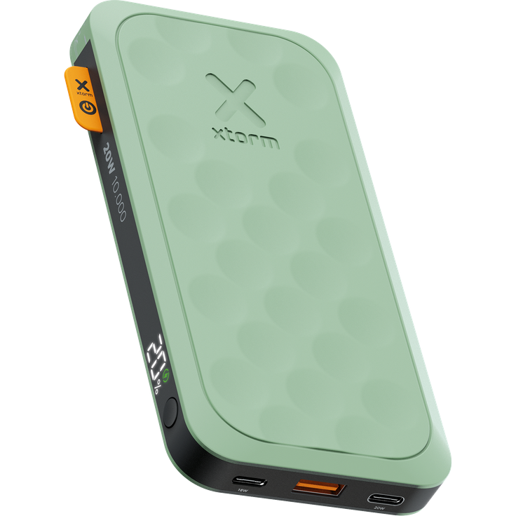 Xtorm Fuel Series Powerbank (10000 mAh, 20 W, 37 Wh), Grün