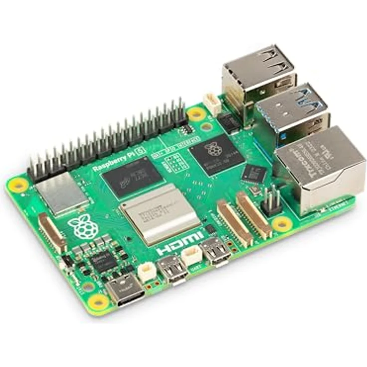 Raspberry Pi 5, 8GB RAM - Fortschrittlicher Einplatinencomputer mit Dual 4Kp60 HDMI-Ausgabe – Bild 2
