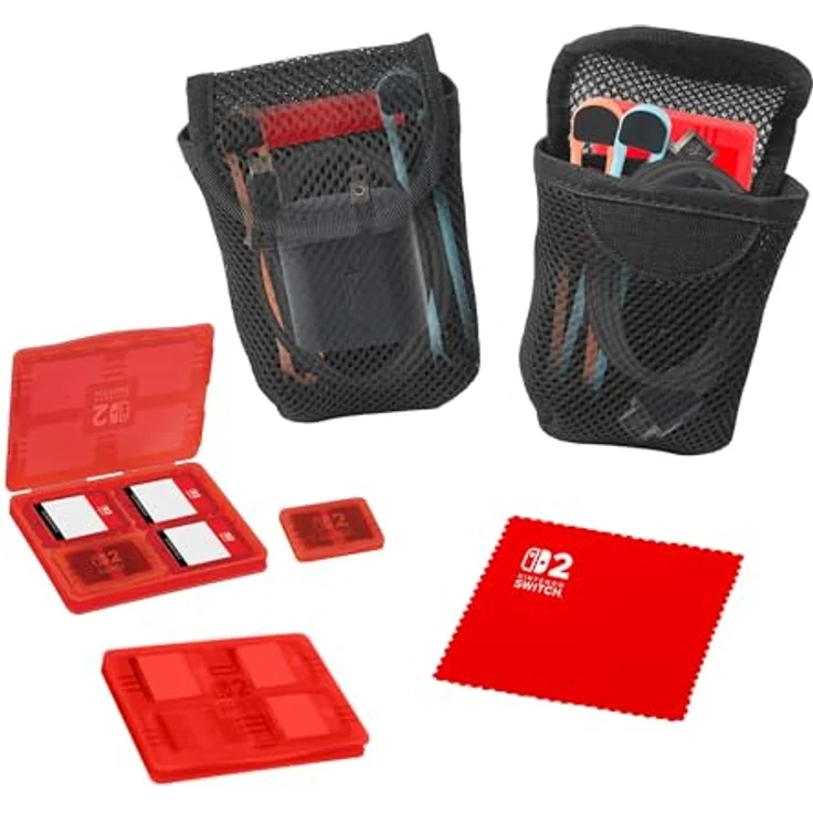 NACON NS262 Hartschalenkoffer für Nintendo Switch, Schwarz, staub- und kratzresistent – Bild 4