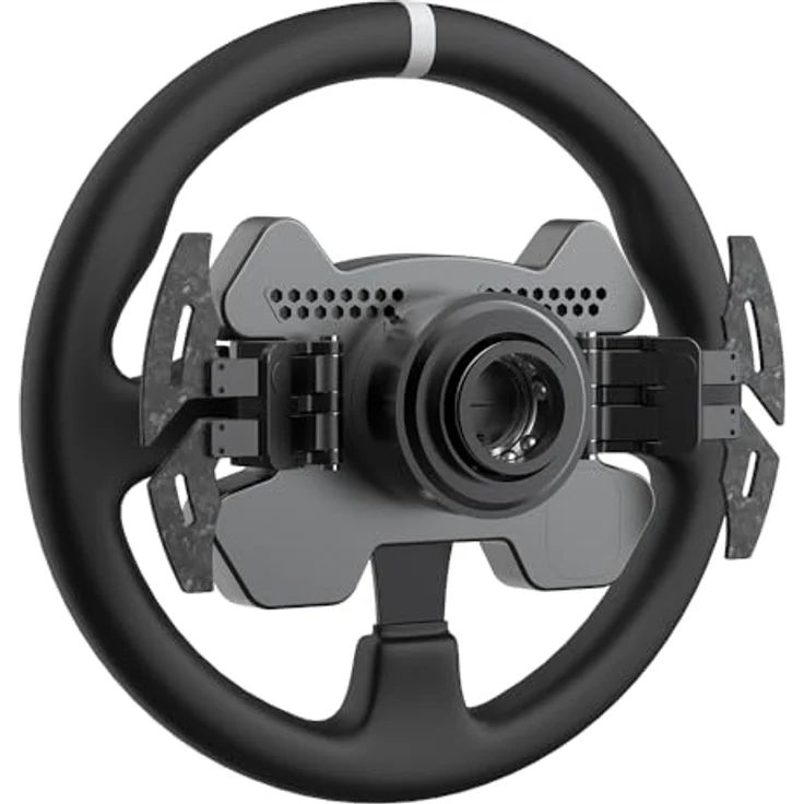 MOZA RACING CS V2P Steering Wheel, 13 Zoll Gaming-Lenkrad mit Aluminium- und Carbonbauweise, Schwarz, kompatibel mit MOZA Wheelbases – Bild 5