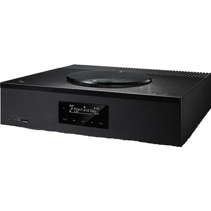 Technics SA-C600EG-K Premium CD Netzwerk Receiver, 2.0 Kanal, 60 W pro Kanal, Bluetooth und WLAN, schwarz