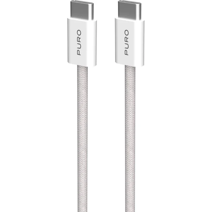 Puro USB-C Kabel, 1,5 m, USB 2.0, 60 W, TPE, für schnelles Laden und Datenübertragung