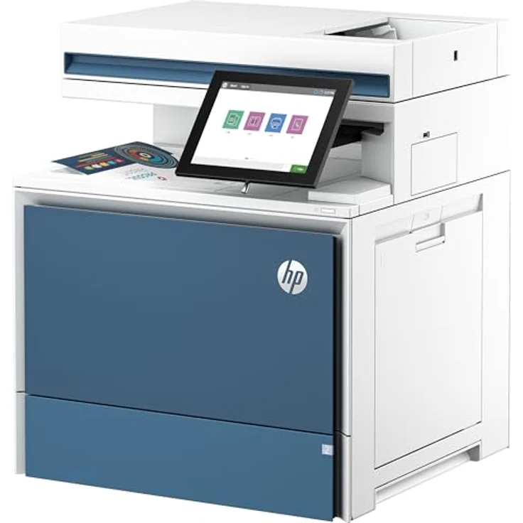 HP Color Laserjet Enterprise MFP X58045dn, Multifunktionsdrucker mit 43 S./Min., Touchscreen und automatischem Dokumenteneinzug – Bild 4