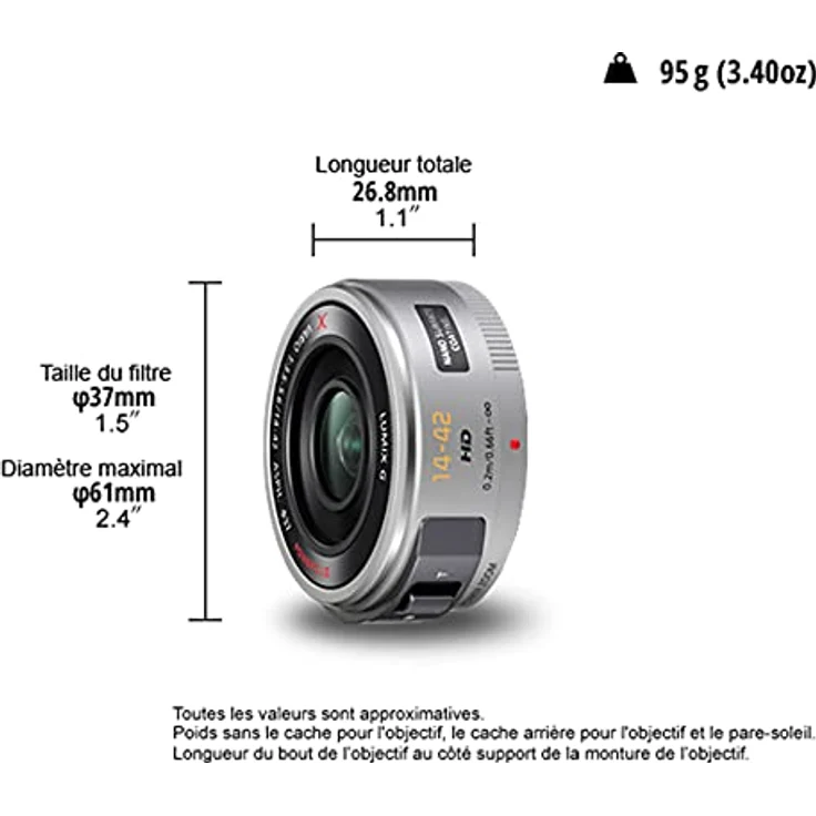 Panasonic 14 - 42 mm / F 3,5 - 5,6 G X Vario PZ HS-PS 14042 E-S für Micro Four Thirds – Bild 6