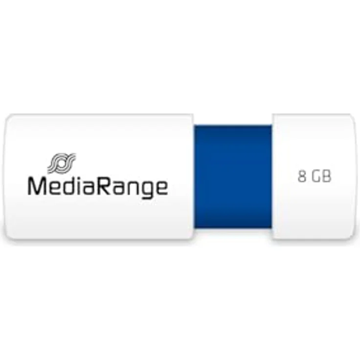MediaRange USB flash drive, Color edition, blau, 8GB – Bild 4