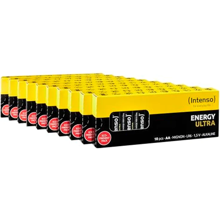 Intenso Energy Ultra AA Mignon LR6 Alkaline Batterien 100er Pack – Bild 2