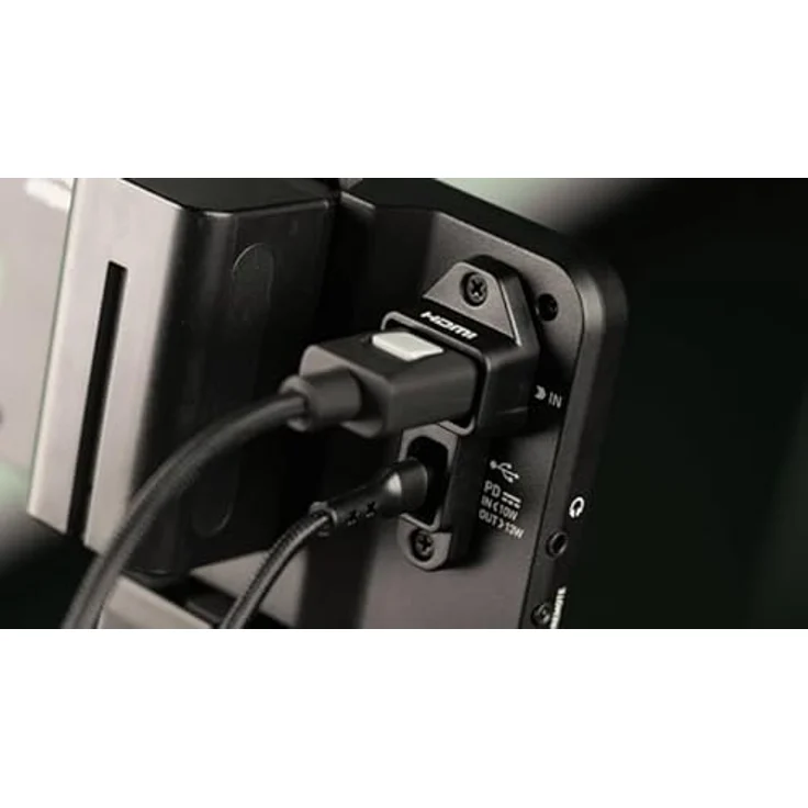 Atomos 4K60 HDR Verriegelung Full HDMI auf HDMI High-Speed 11,8 Zoll Kabel für High-Speed-Videoübertragung (Schwarz) – Bild 3