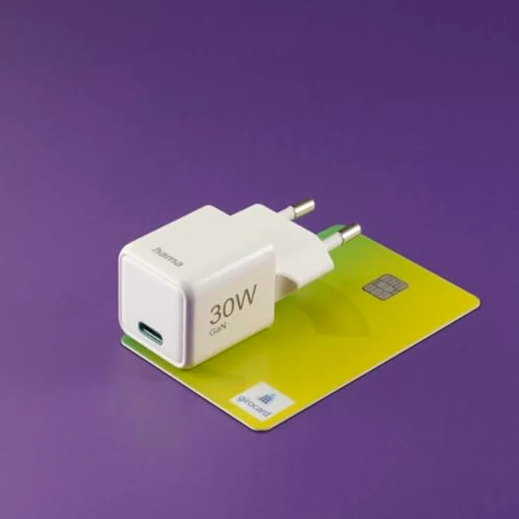 Hama Schnellladegerät GaN Charger, USB-C Power Delivery und Qualcomm Quick Charge, 30 W, weiß – Bild 8