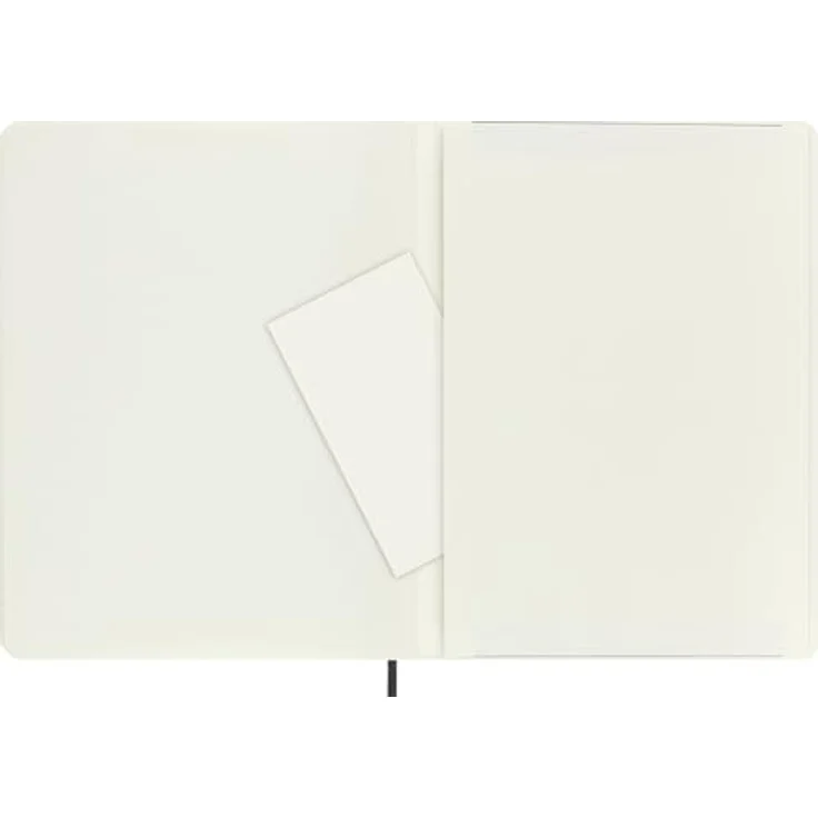 Moleskine Notizbuch Soft, Extra Large Größe, Linierte Seiten, fadengeheftet, säurefreies Papier, Gummibandverschluss, Innentasche, schwarz – Bild 6