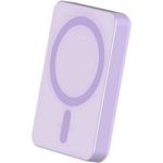 Force Power MagSafe 15W USB-C Mini Powerbank 5000mAh, Violett