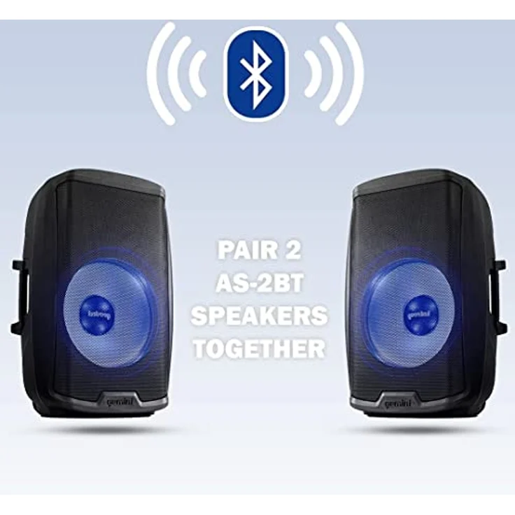 Gemini AS-2115BT-LT, Bluetooth Lautsprecher – Bild 5