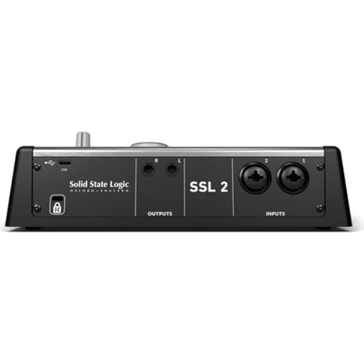 Solid State Logic SSL 2 MKII, Audio-Interface mit 2 Mikrofon-/Line-Eingängen, 32 Bit/192 kHz, inklusive SSL Production Pack – Bild 4