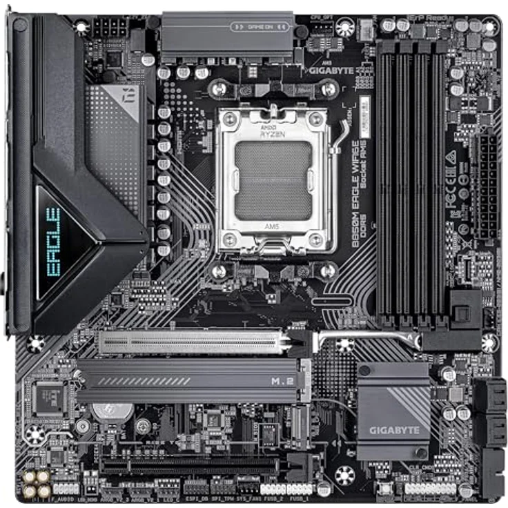 Gigabyte B850M Eagle WiFi6E, mATX Mainboard mit AMD B850 und DDR5-Support – Bild 2