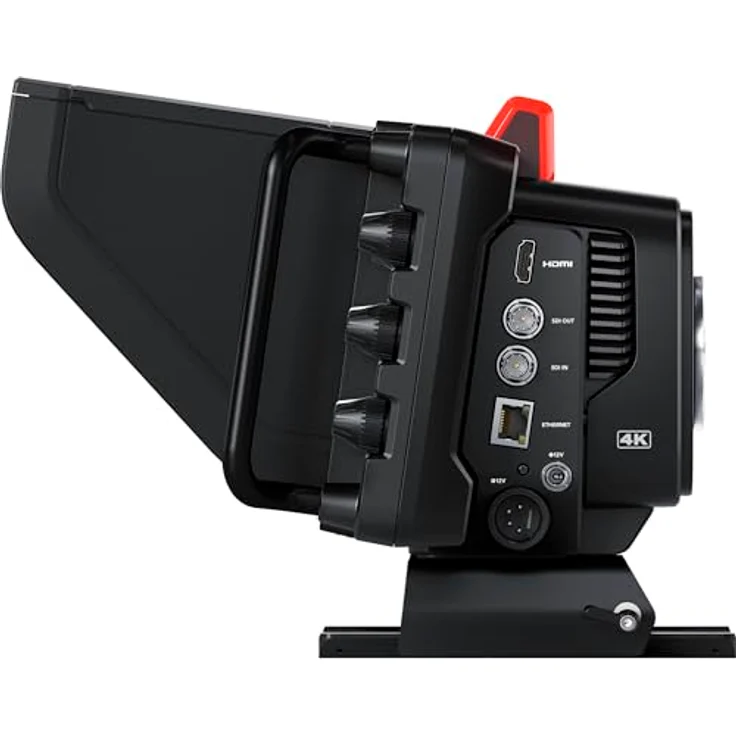 Blackmagic Studio Camera 4K Pro G2, Broadcast-Kamera mit 12G-SDI, 10G-Ethernet, 3840x2160 bis 60 fps, MFT-Bajonett – Bild 5