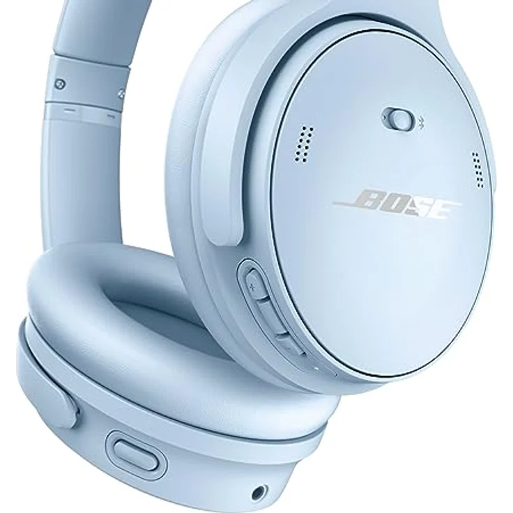 Bose QuietComfort Kabellose Kopfhörer mit Noise-Cancelling, Bluetooth Over-Ear-Kopfhörer, bis zu 24 Stunden Akkulaufzeit, Blau - Limited Edition – Bild 5
