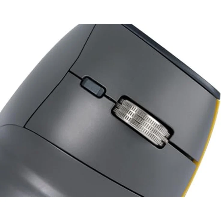 Bakker Elkhuizen FastForward 3-Mode Vertical Mouse, kabelgebunden und kabellos, 5000 DPI, Grau – Bild 4