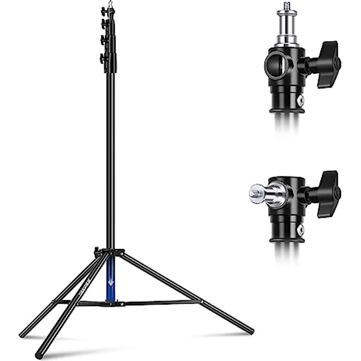 Neewer Lighting Tripod 400 cm, Aluminium-Stativ für professionelle Foto- und Videoaufnahmen – Bild 1