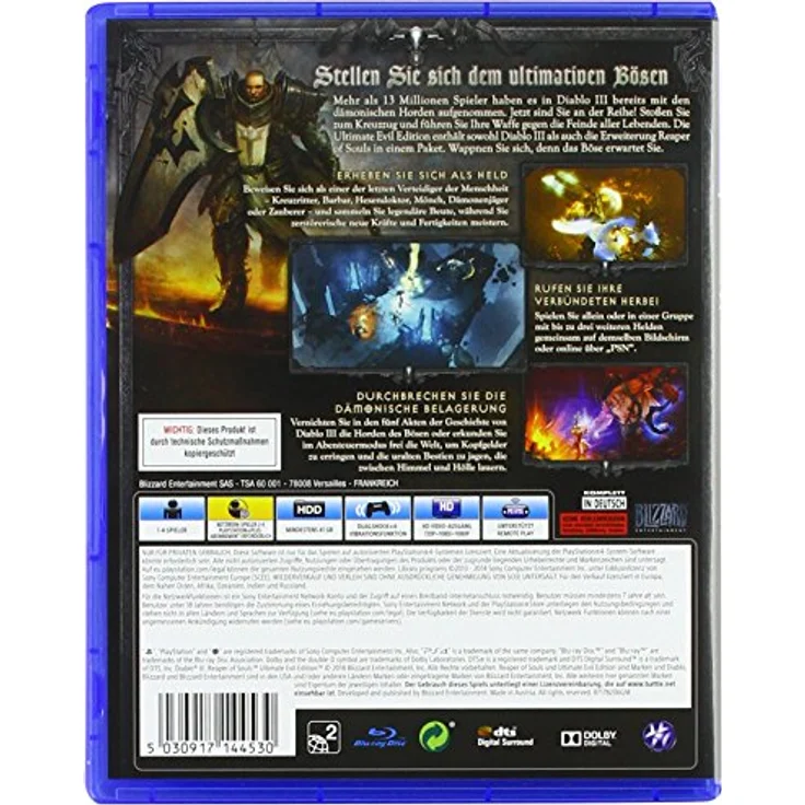 Diablo 3 - Reaper of Souls: Ultimate Evil Edition (PS4) - Preisvergleich – Bild 2