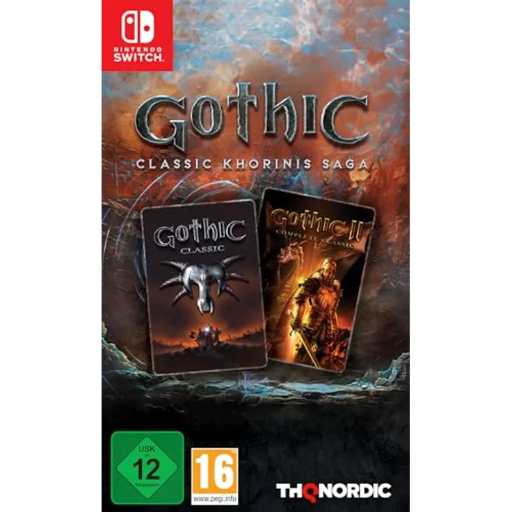 THQ Nordic Gothic - Classic Khorinis Saga, Nintendo Switch Games, legendäre RPGs vereint für epische Abenteuer