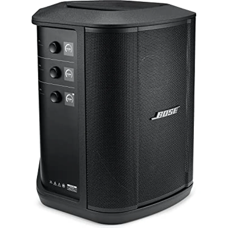 Bose Neues S1 Pro+ All-in-One kabelloses, tragbares Bluetooth-Lautsprecher-PA-System - Schwarz – Bild 2