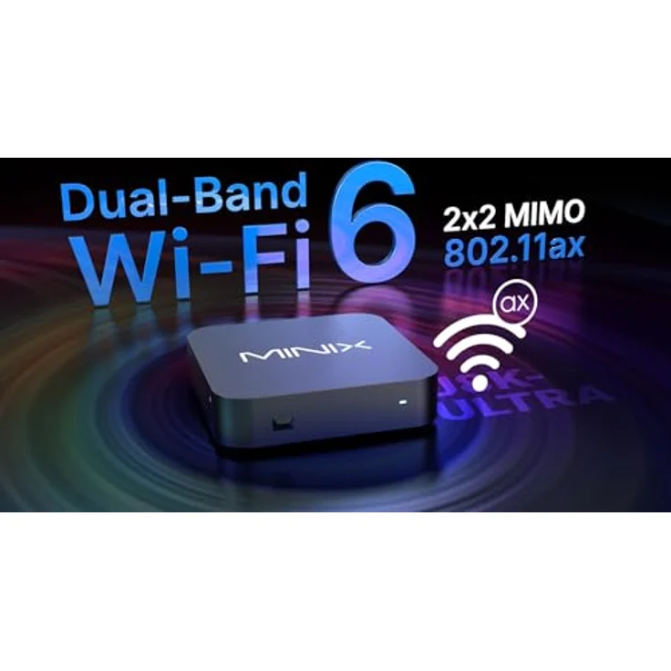 Minix U8K-Ultra AI Media Hub, Streaming Box mit 8/128GB, 8K-Auflösung und Amlogic S928X-K Prozessor – Bild 4