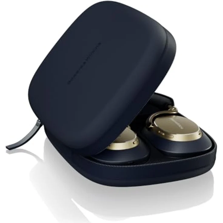 Bowers & Wilkins Px8 S2 Kabellose Noise-Cancelling Kopfhörer mit 30 Stunden Akkulaufzeit, Bluetooth und Mikrofon - Midnight Blau – Bild 5