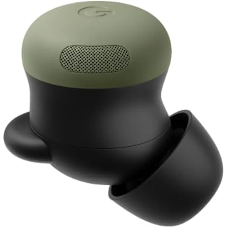 Google Pixel Buds Pro 2, In-Ear Kopfhörer mit Active Noise Cancelling, dunkelgrün – Bild 3