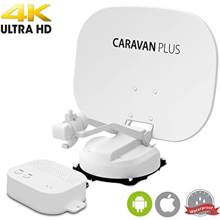 [Test: SEHR GUT*] Selfsat Caravan Plus Single - vollautomatische Satellitenantenne incl. Steuerung über iOS/Android – Bild 2