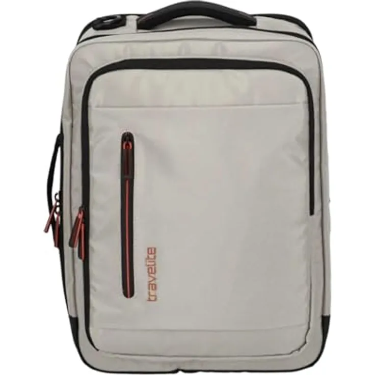 Travelite Crosslite Reiserucksack, 43 cm mit Laptopfach, weiss, 100% Polyester