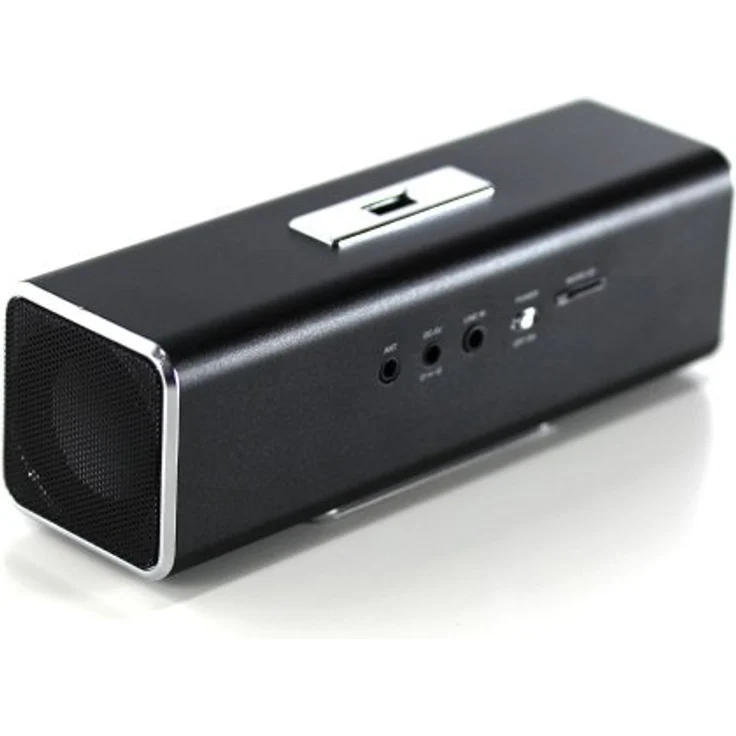 MusicMan MA Lautsprecher (MP3-Player, Soundstation & Radio, USB, Line-In) schwarz – Bild 2