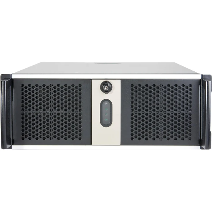 Chenbro RM42300, Rack-Gehäuse für Server-Lösungen, Schwarz, USB 3.0