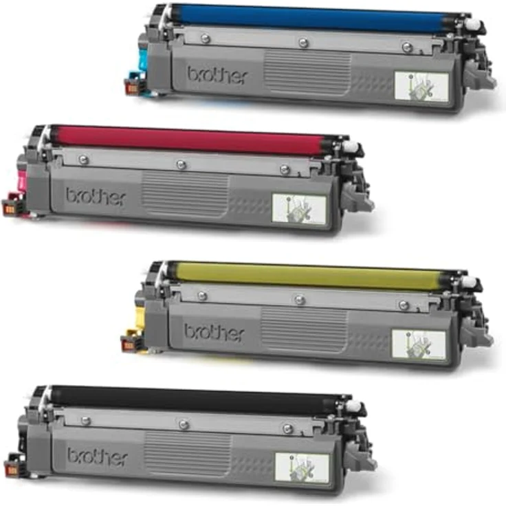 Brother TN-248VAL Tonerkartuschen Value Pack Cyan/Magenta/Gelb/Schwarz, Druckt bis zu 1.000 Seiten, Originalpatrone, kein Abfall – Bild 2
