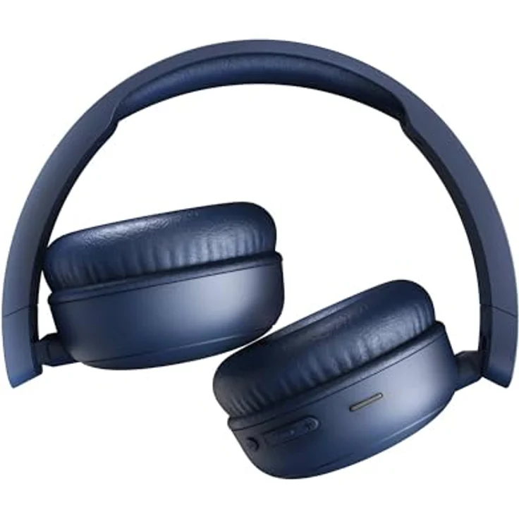 Energy Sistem Indigo Radio Color Headphones, Kabellose Bluetooth-Kopfhörer mit 16 Stunden Akkulaufzeit, FM-Radio und Micro-SD-Slot, blau – Bild 5
