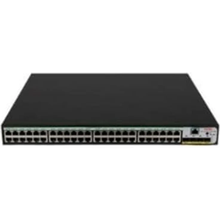 H3C Switch S1850V2-52X-PWR L2, mehrfarbiger Layer 2 Schalter mit kompakten Abmessungen (22,66 x 22,68 x 8,97 cm)
