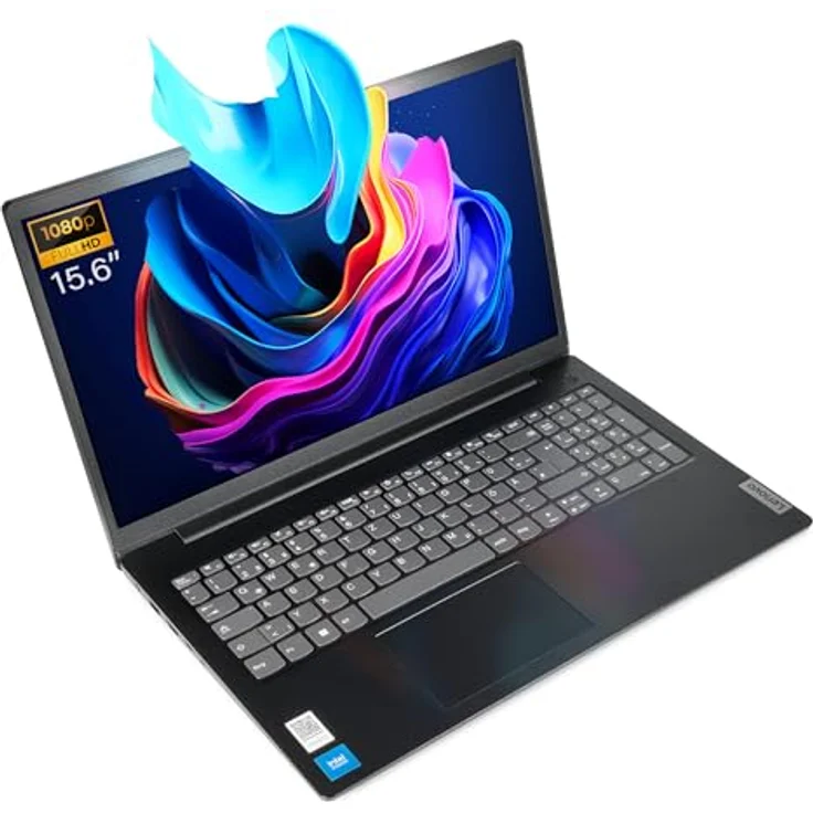 Lenovo - Schneller Laptop mit Intel Celeron N4500 2x2.80 GHz - 15,6 Zoll Full HD Notebook - 8GB DDR4 RAM - 256 GB SSD - Webcam - Bluetooth - USB 3.2 - WLAN - Win 11 Pro - Greed Laptoptasche - Preisvergleich – Bild 5