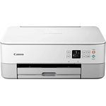 Canon PIXMA TS5351i Multifunktionsdrucker DIN A4 - Farbtintenstrahldrucker weiß (Scanner, Kopierer, kabelloser Drucker, WLAN, LCD, Apple AirPrint, Mopria) kompatibel mit Drucker ABO PIXMA Print Plan