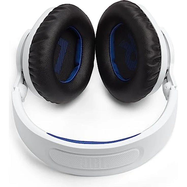 JBL Quantum 360P Over-Ear Gaming Kopfhörer – Für die Playstation sowie PC, Mac und Nintendo Switch – Mit Boom Mikrofon und 22 Stunden Akkulaufzeit – Weiß – Bild 3