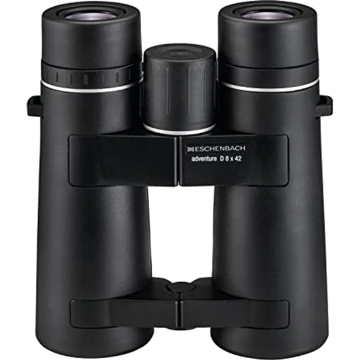 Eschenbach Optik Fernglas Adventure D Allrounder für Freizeit, 8x42, Weitwinkeloptik, Stickstofffüllung, Brillenträger-Okulare