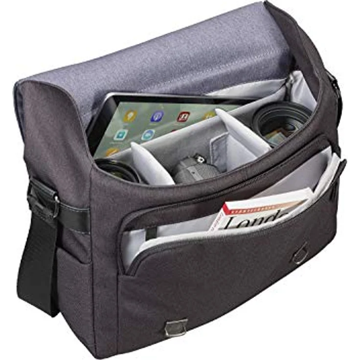 Cullmann Bristol Maxima 333+ Kameratasche im Messenger-Stil mit Tablet-Fach, Farbe blau - Preisvergleich – Bild 4