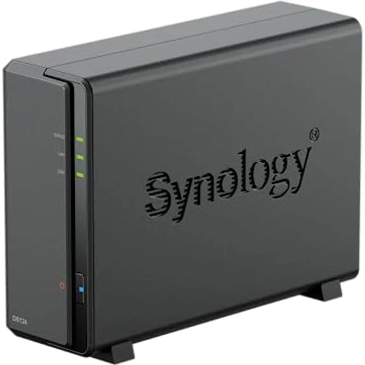 Synology DS124 1-Bay Diskstation NAS Bundle mit 1x HAT3300-4T, 4TB, Gelassenheit dank Synology Plus Drives, 1GB DDR4 RAM, Realtek RTD1619B 4-Core 1.7 GHz – Bild 1