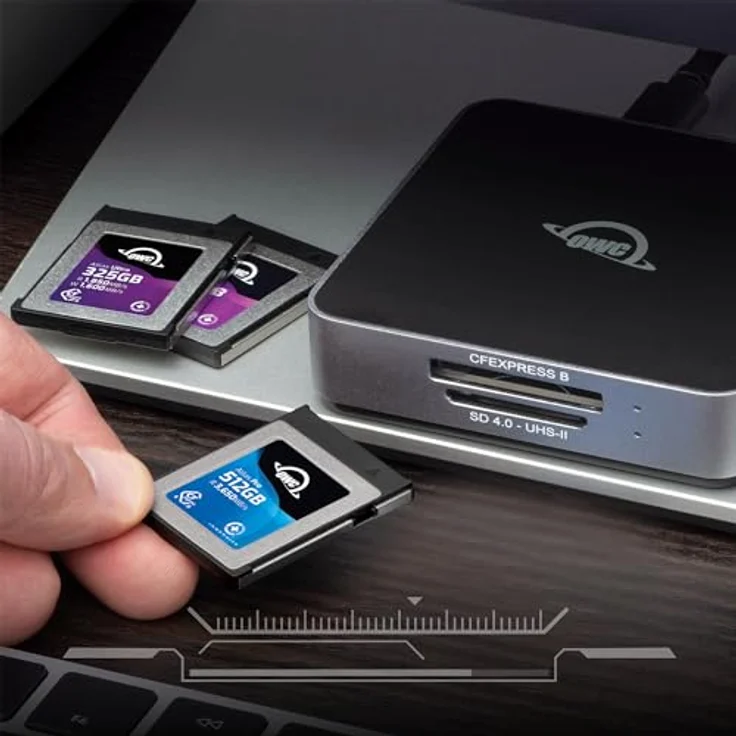 OWC 512GB Atlas Pro CFexpress 4.0 Type B, Speicherkarte – Bild 6