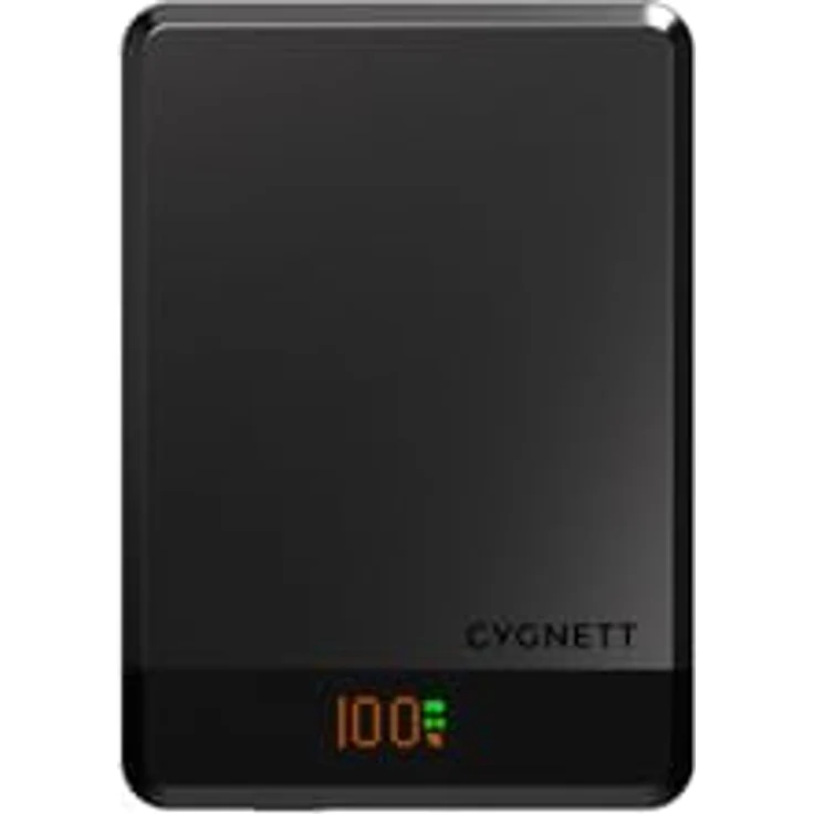 Cygnett Magnetische Powerbank für iPhone, 189g, kabelloses und kabelgebundenes Laden, 2x Akkukapazität – Bild 2