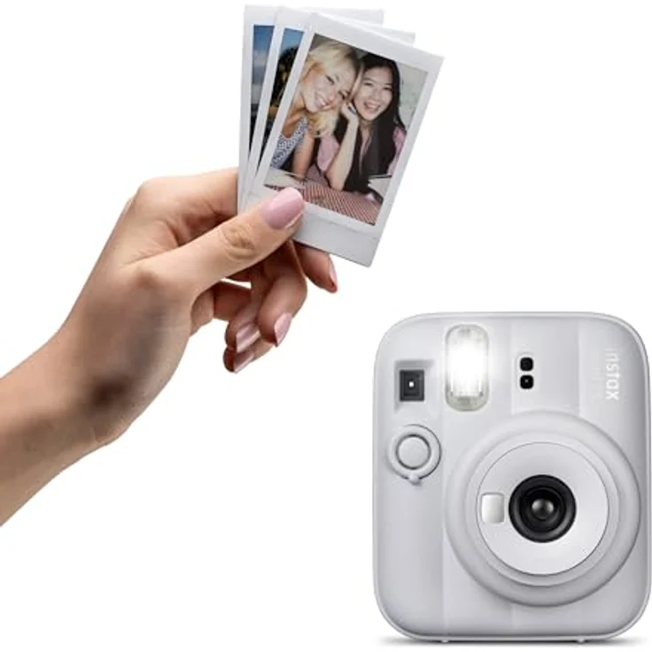 Fujifilm Instax Mini 13 Clay White, Sofortbildkamera, Weiss – Bild 7